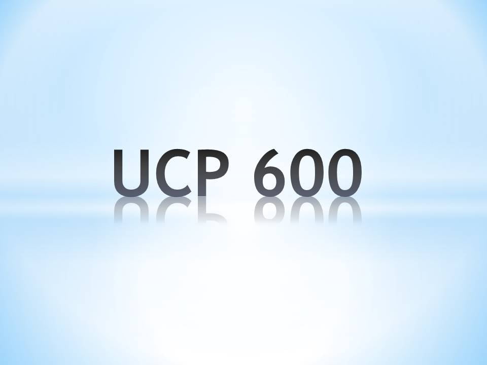 مقررات متحدالشکل اعتبارات اسنادی UCP 600 - آرش علیزاده نیری وکیل دعاوی بانکی